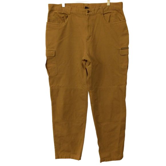 Exofficio cargo pants mens 38x31 brown cotton relaxed straight hiking KH/KJ - Picture 1 of 10